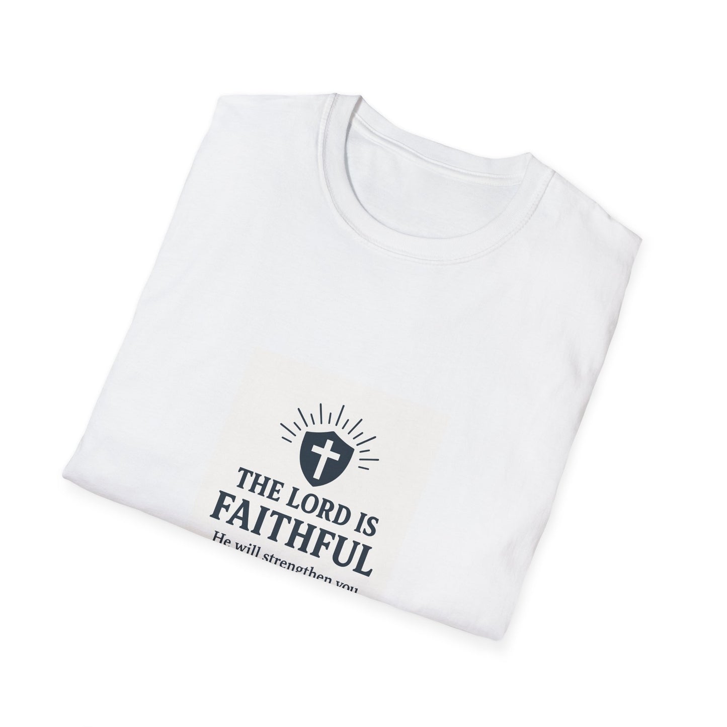Faithful Lord Unisex T-Shirt, Inspirational Christian Tee, Gifts for Believers, Birthday, Church Events, Spiritual Wear