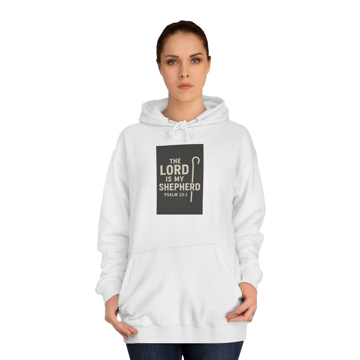 Inspirational Unisex Hoodie: Faith-Based Apparel for Comfort, College Gear, Cozy Gifts, Christian Fashion, Bible Verse Style
