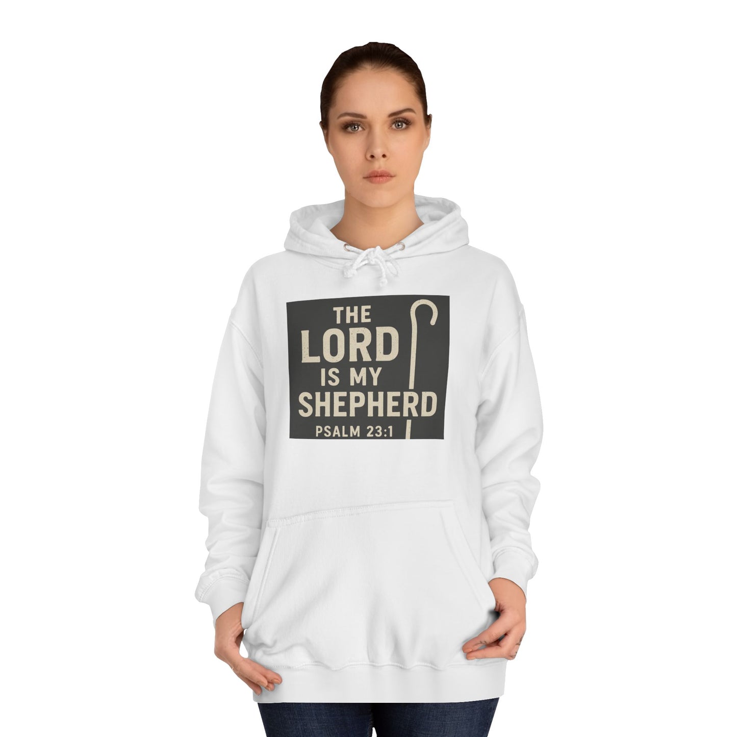Faith-Inspired Unisex Hoodie: The Lord is My Shepherd - Cozy Comfort, Christian Apparel, Perfect for Gifts, Church Events, or Everyday Wear