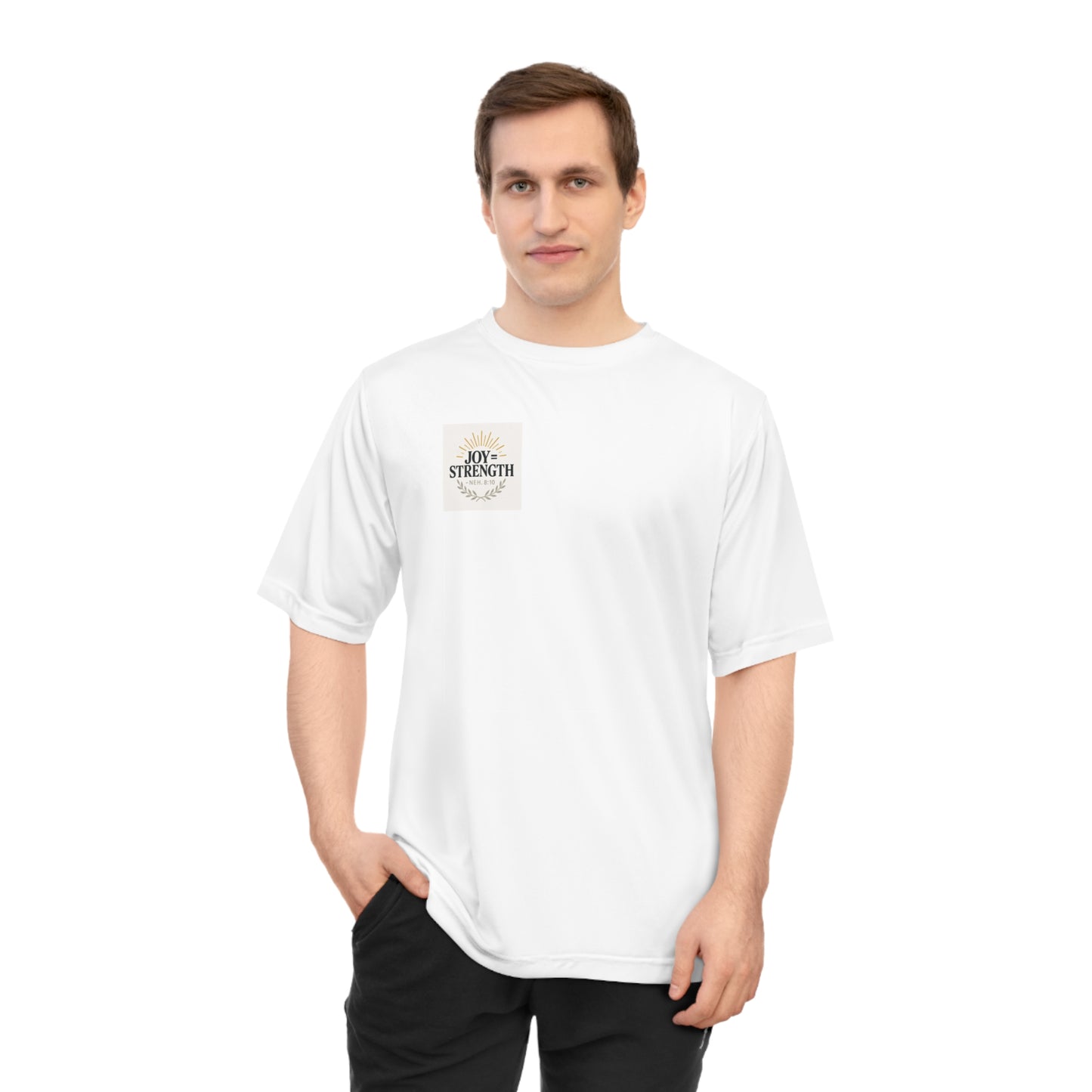 Performance Unisex T-Shirt – Embrace Your Strength, Activewear, Gym Shirt, Workout Top, Gift for Fitness Enthusiasts