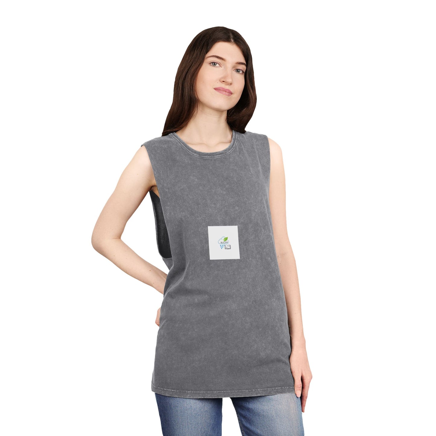 Unisex Stonewash Tank Top