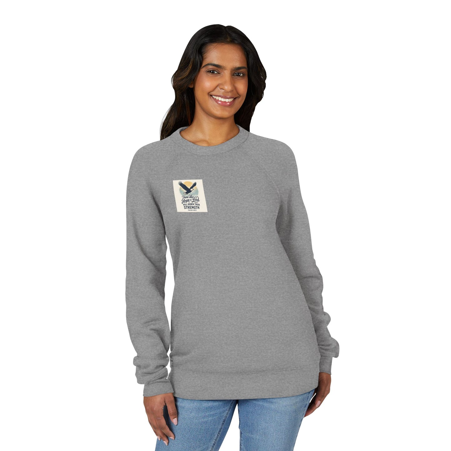 Cozy Unisex Raglan Sweatshirt, Perfect for Casual Outfits, Gifts for Birthdays, Holidays, and Lounging at Home
