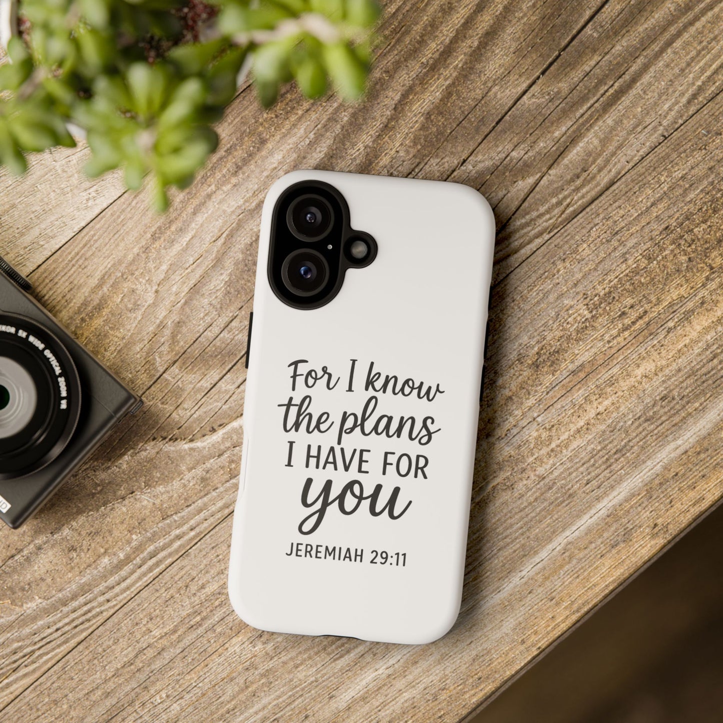 Inspirational Phone Case, Motivational Tech Accessory, Gift for Friends, Faith-Based Gift, Personalized Phone Cover
