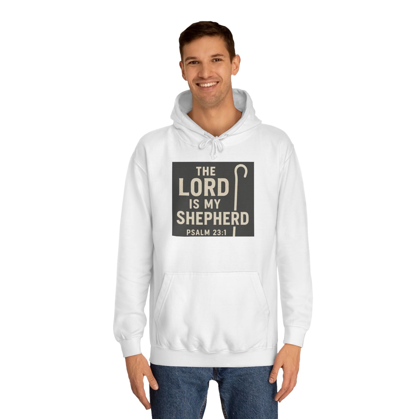Faith-Inspired Unisex Hoodie: The Lord is My Shepherd - Cozy Comfort, Christian Apparel, Perfect for Gifts, Church Events, or Everyday Wear