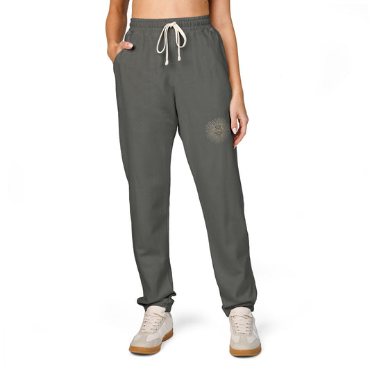 Unisex Garment-Dyed Fleece Sweatpants