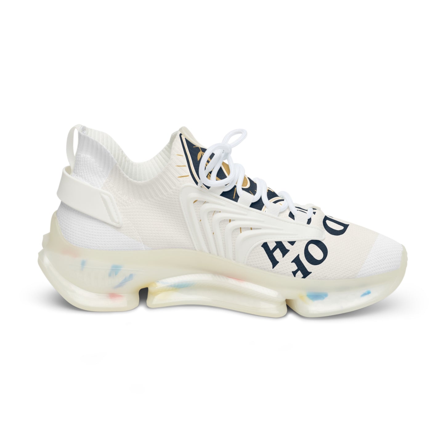 Stylish Men's Mesh Sneakers with 'Shield of the King' Design | Comfort, Fashion, Sports, Casual Wear, Spring/Summer