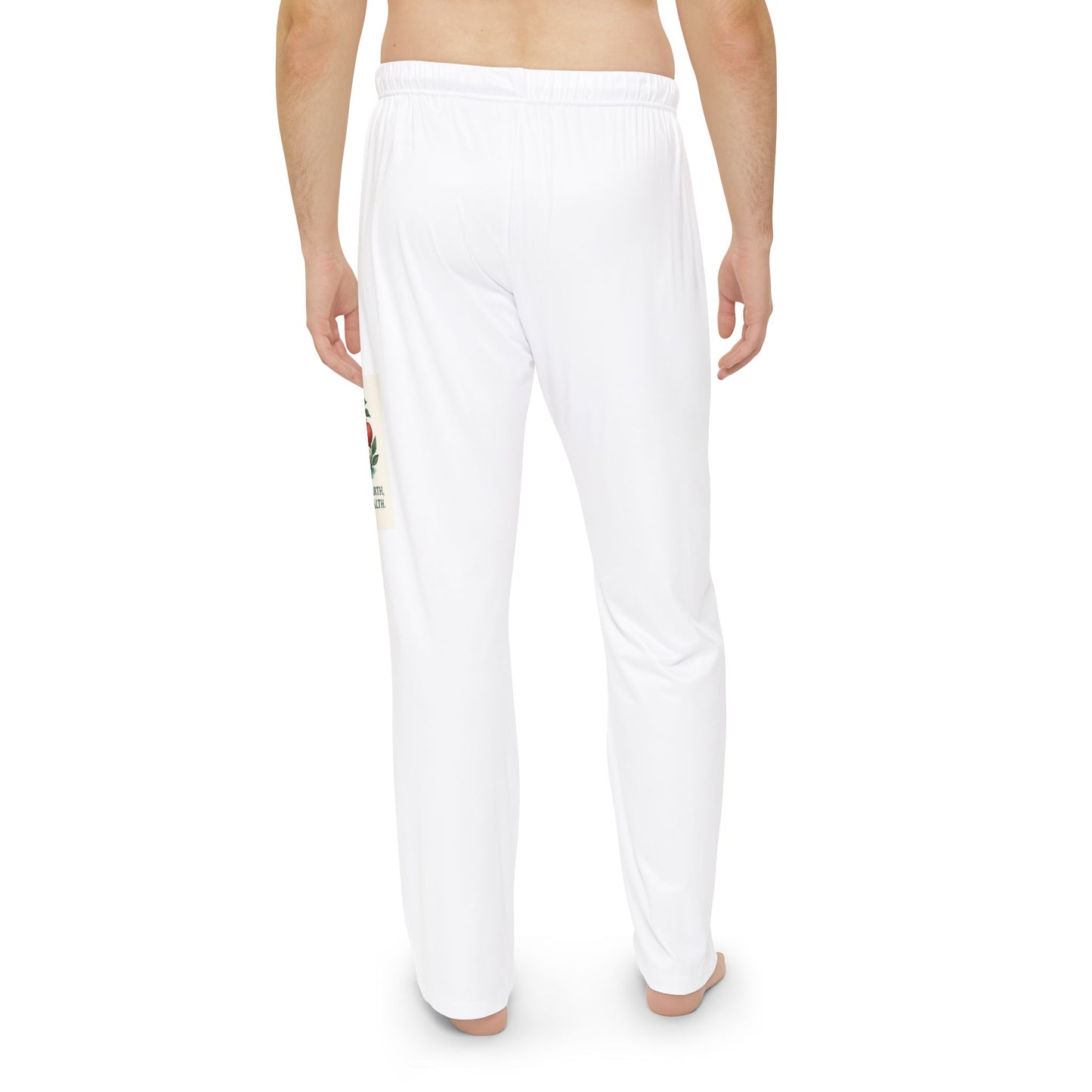 Eco-Friendly Men's Pajama Pants, Comfort Lounge Wear, Unique Gift for Him, Relaxed Fit Sleep Pants, Sustainable Fashion