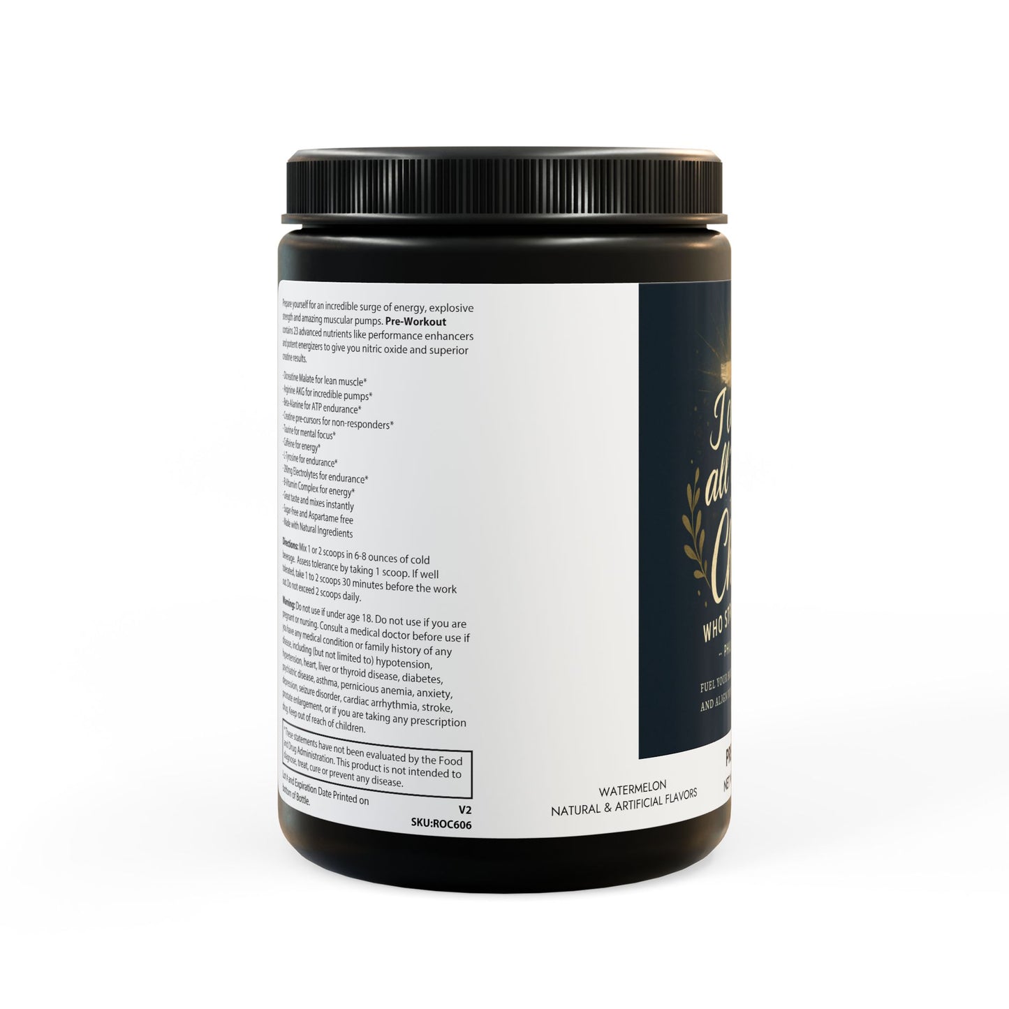 Pre-Workout Supplement, Watermelon (300g, 10.58oz)