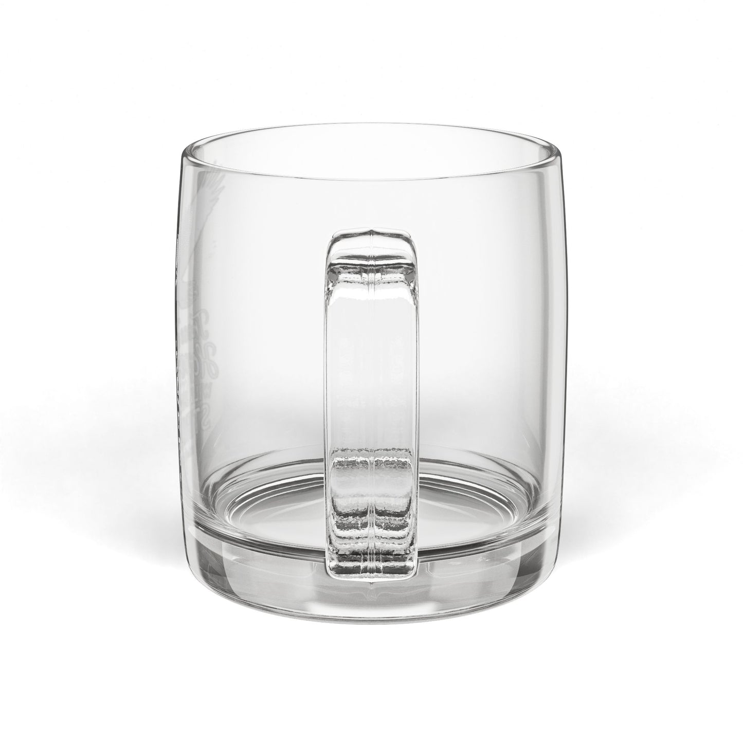 Personalized Engraved Glass Coffee Mug | 12.25oz | Perfect Gift for Coffee Lovers, Wedding Favors, Anniversaries, and Birthdays