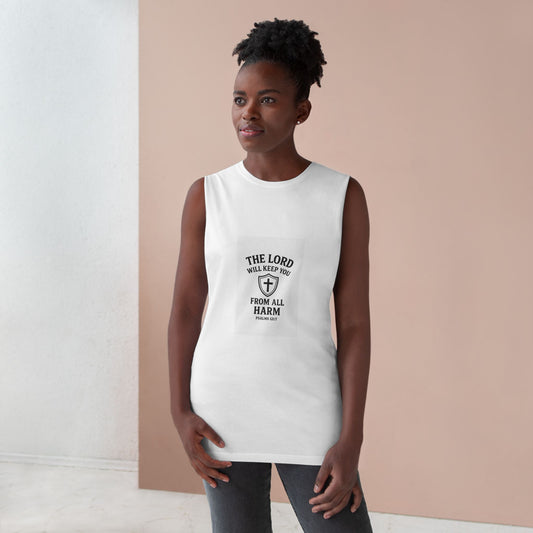 Faith-Inspired Unisex Barnard Tank - Christian Apparel, Summer Vibes, Inspirational Gift, Casual Wear, Versatile Tank Top
