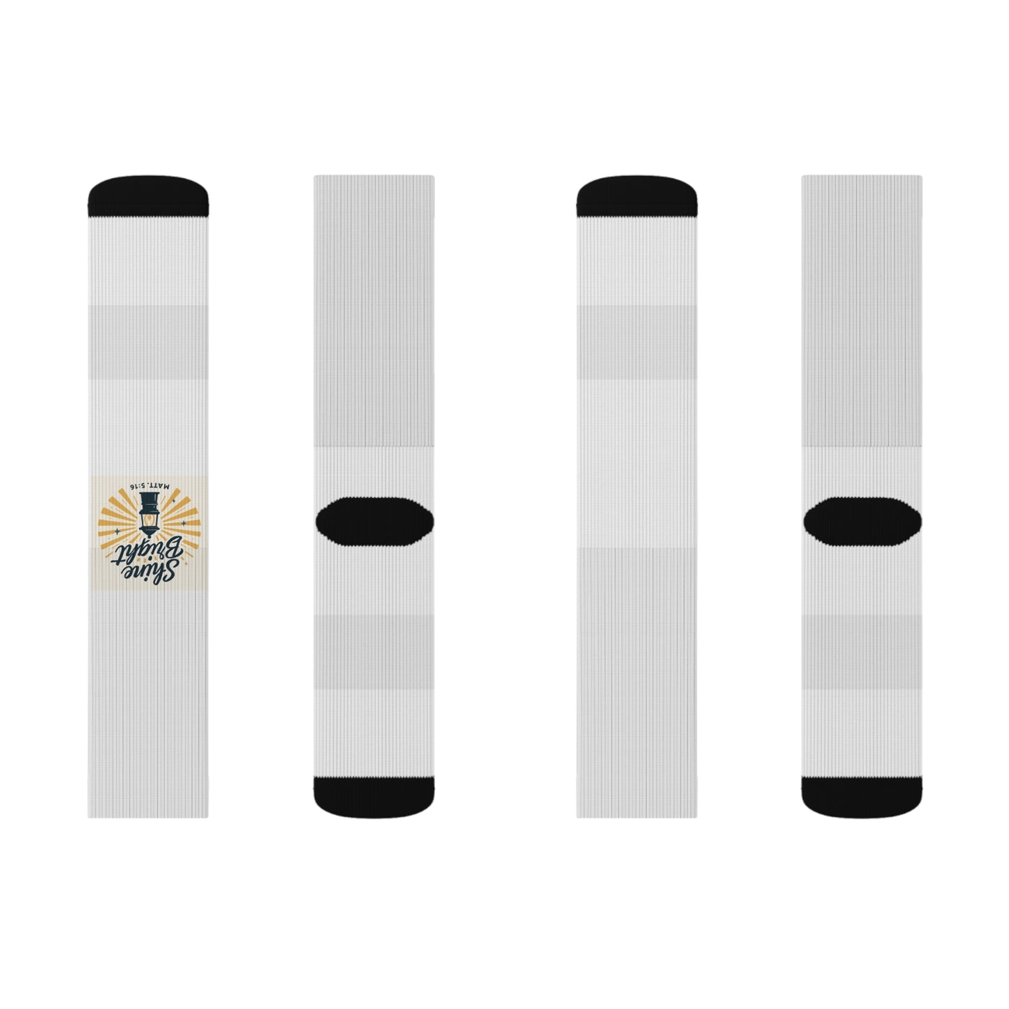 Customizable Sublimation Socks - Fun Designs for Gifting, Sports, Everyday Wear, Unique Fashion, DIY Gifts