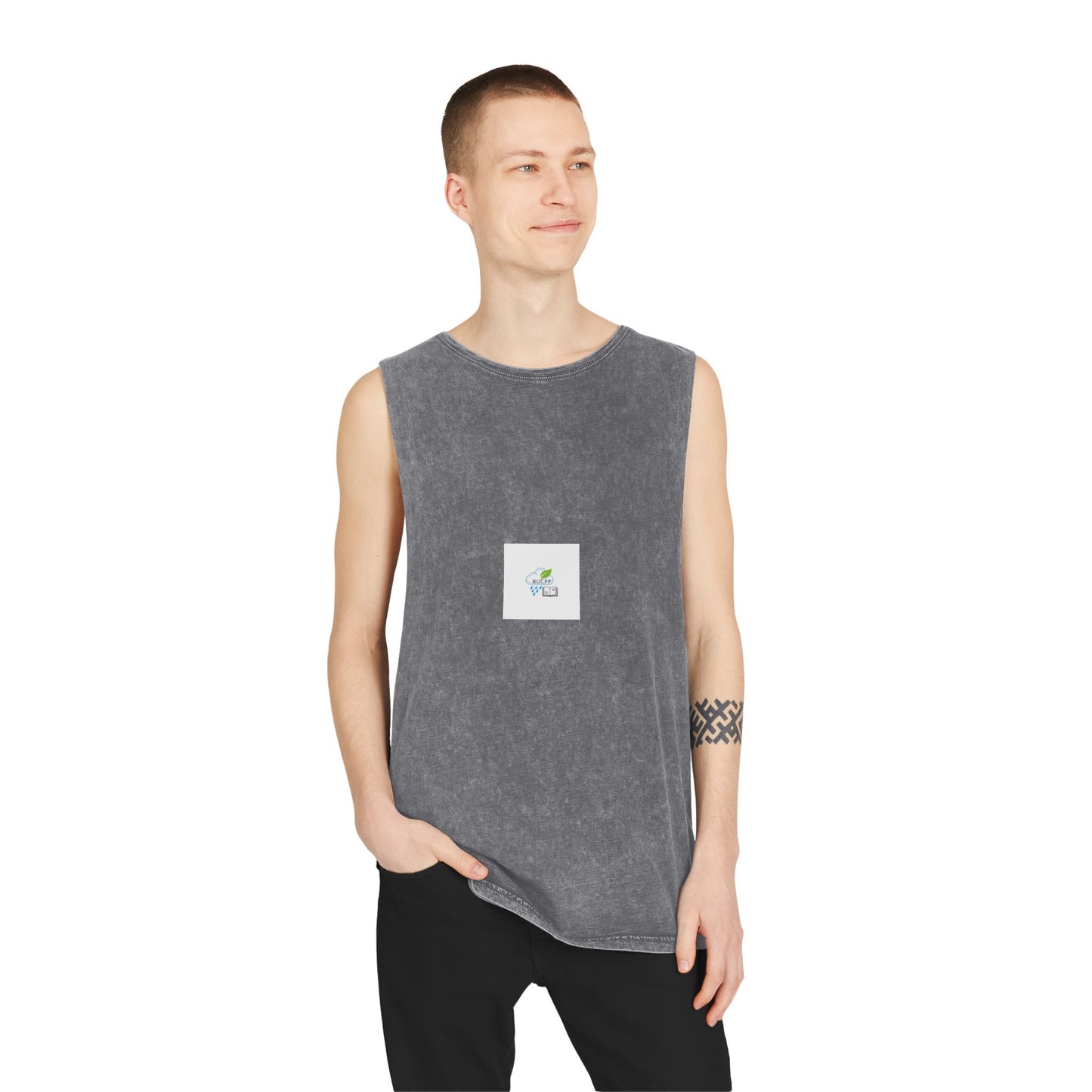 Unisex Stonewash Tank Top