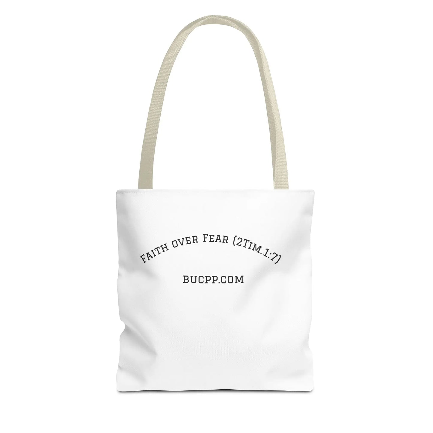 Faith Over Fear Tote Bag - Motivational Shopping Bag, Inspirational Gift, [...]