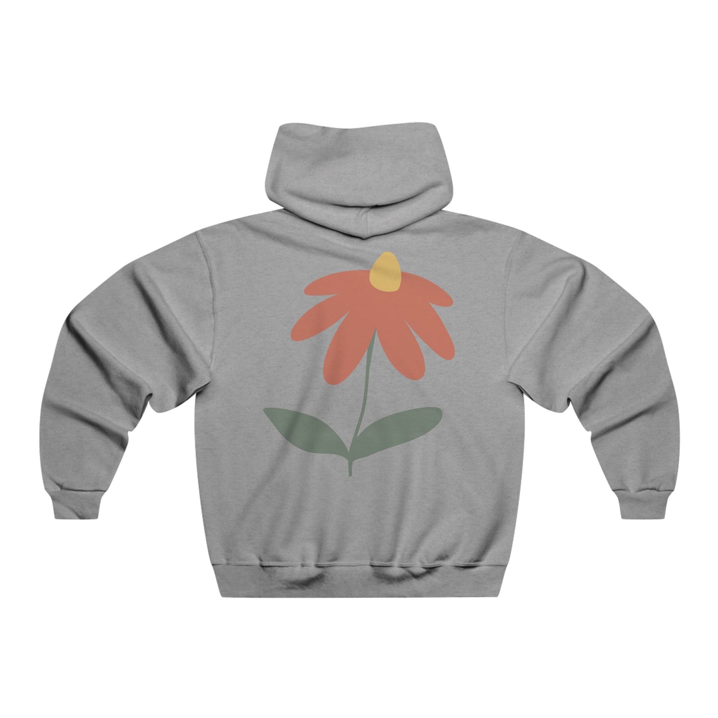 Inspirational Flower Hoodie - Philippians 4:13 Sweatshirt for Motivational Mindset, Cozy Gift for Her, Spring Fashion, Spiritual Wear