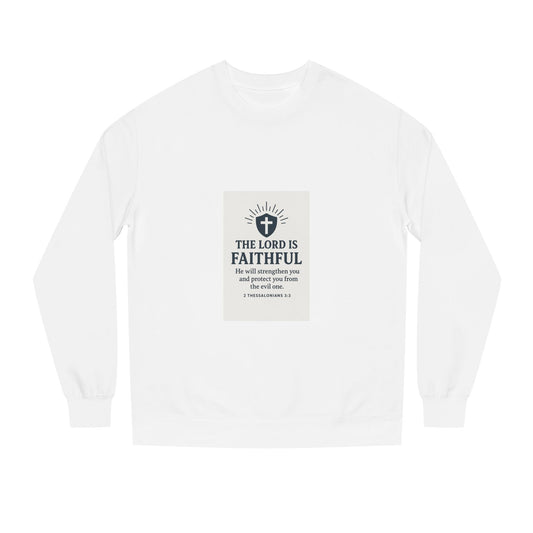 Inspirational Faith Sweatshirt: Cozy Unisex Crew Neck, Christian Gifts, Comfort Wear, Religious Apparel, Thoughtful Keepsake