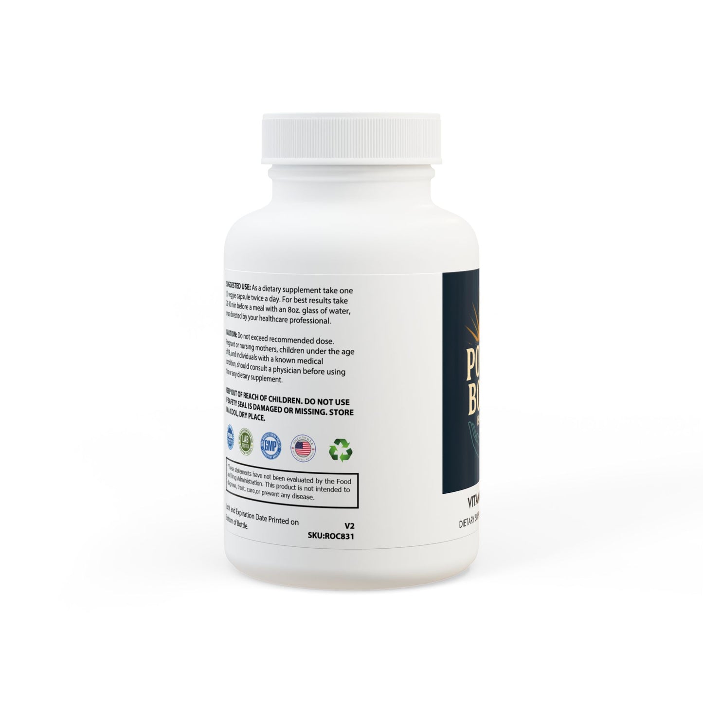 Vitamin K2 + D3 Supplement (60 Capsules)