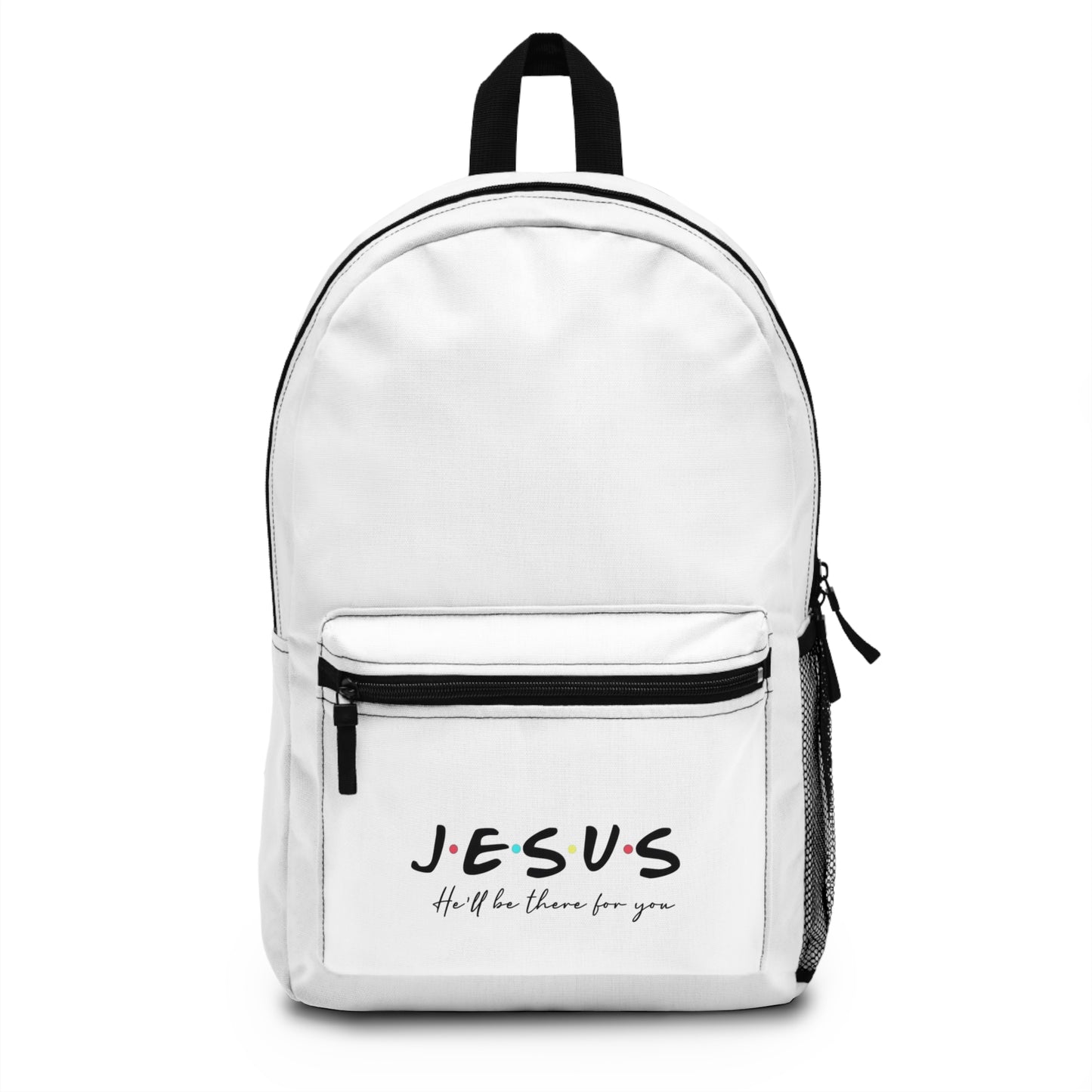 Stylish Jesus Quote Backpack - Inspirational Daily Carrier