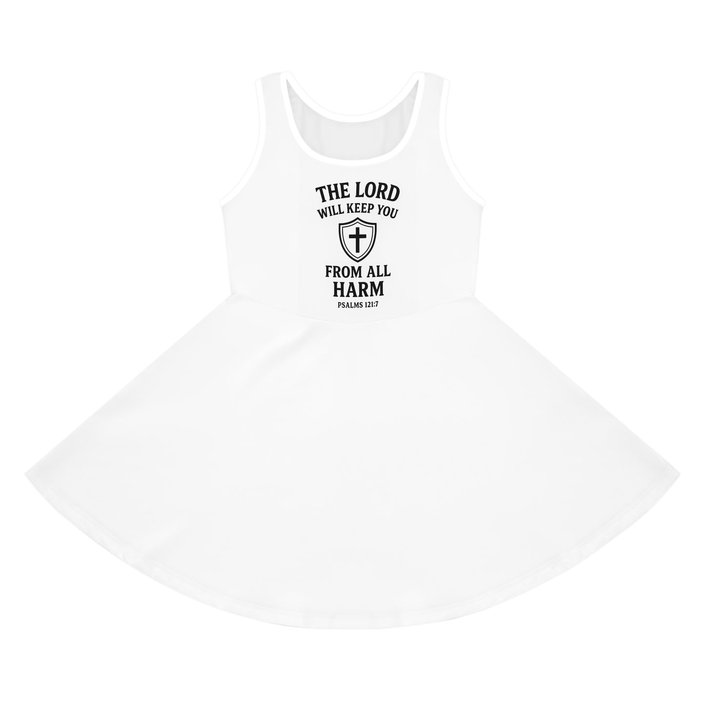 Girls' Sleeveless Sundress (AOP)