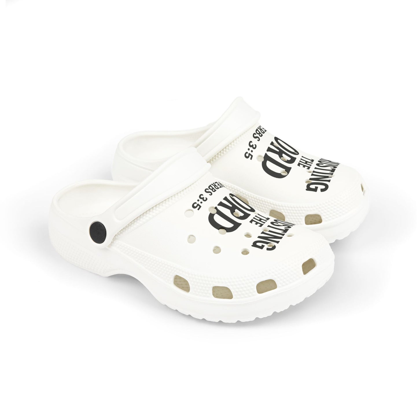 Kid's Inspirational Clogs - Trusting the Lord Shoes, Comfortable Foam Footwear, Cute Summer Sandals, Fun Playtime Shoes, Faith-Based [...]