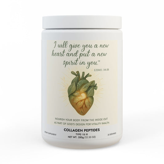 Collagen Peptides Type I & III Supplement (350g, 12.3oz)