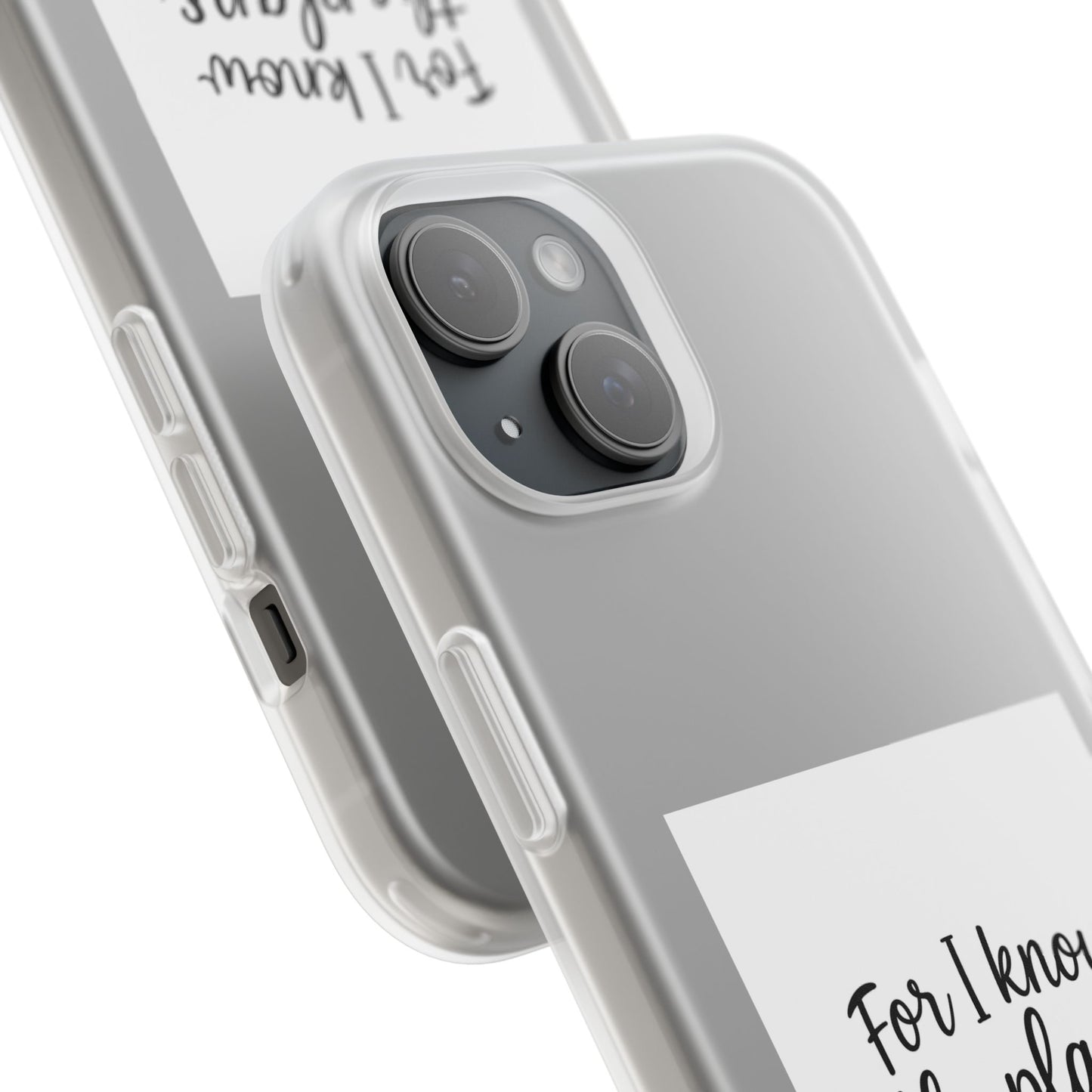 Inspirational Phone Case, Flexi Cases, Motivational Gift, Bible Verse Design, Custom Phone Cover, Personal Touch