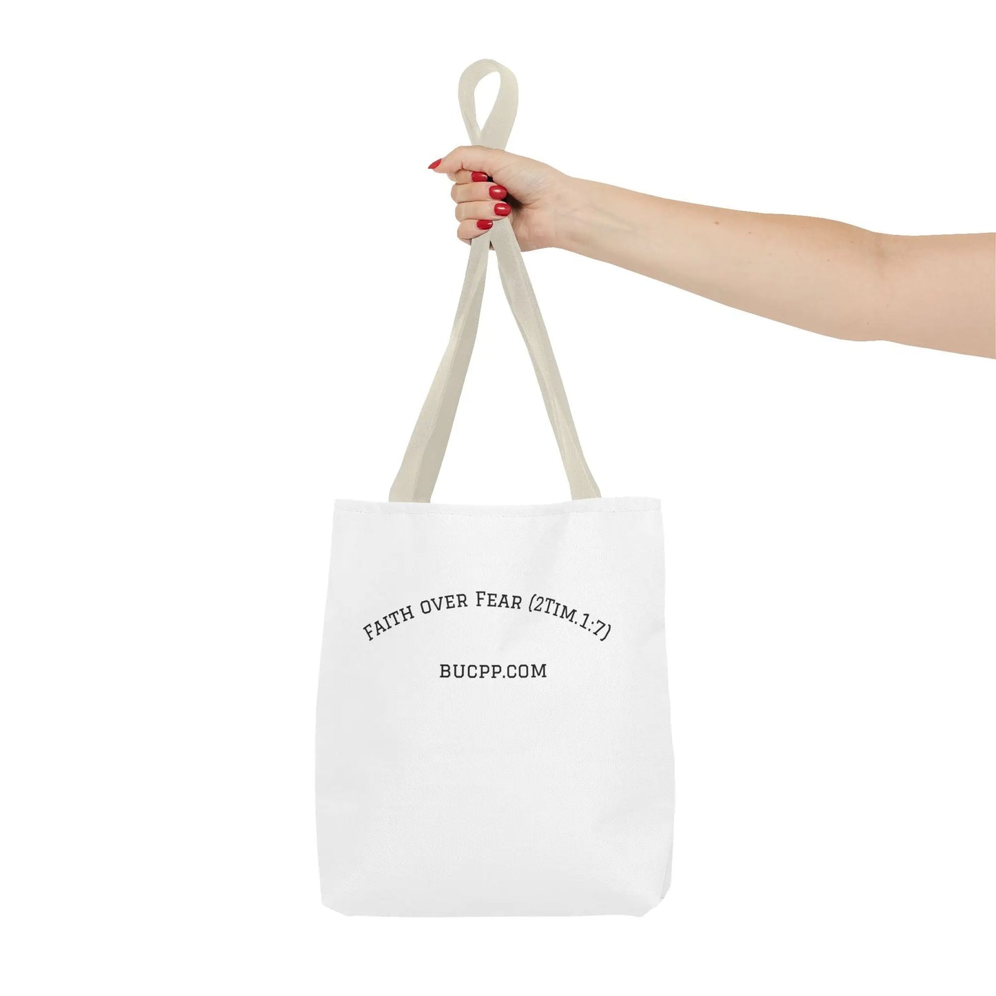 Faith Over Fear Tote Bag - Motivational Shopping Bag, Inspirational Gift, [...]