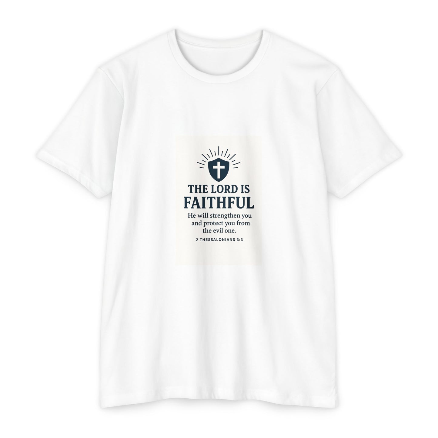 Faithful Message Unisex T-Shirt | Inspirational Tee, Christian Apparel, Casual Wear, Gift Idea, Everyday Tee