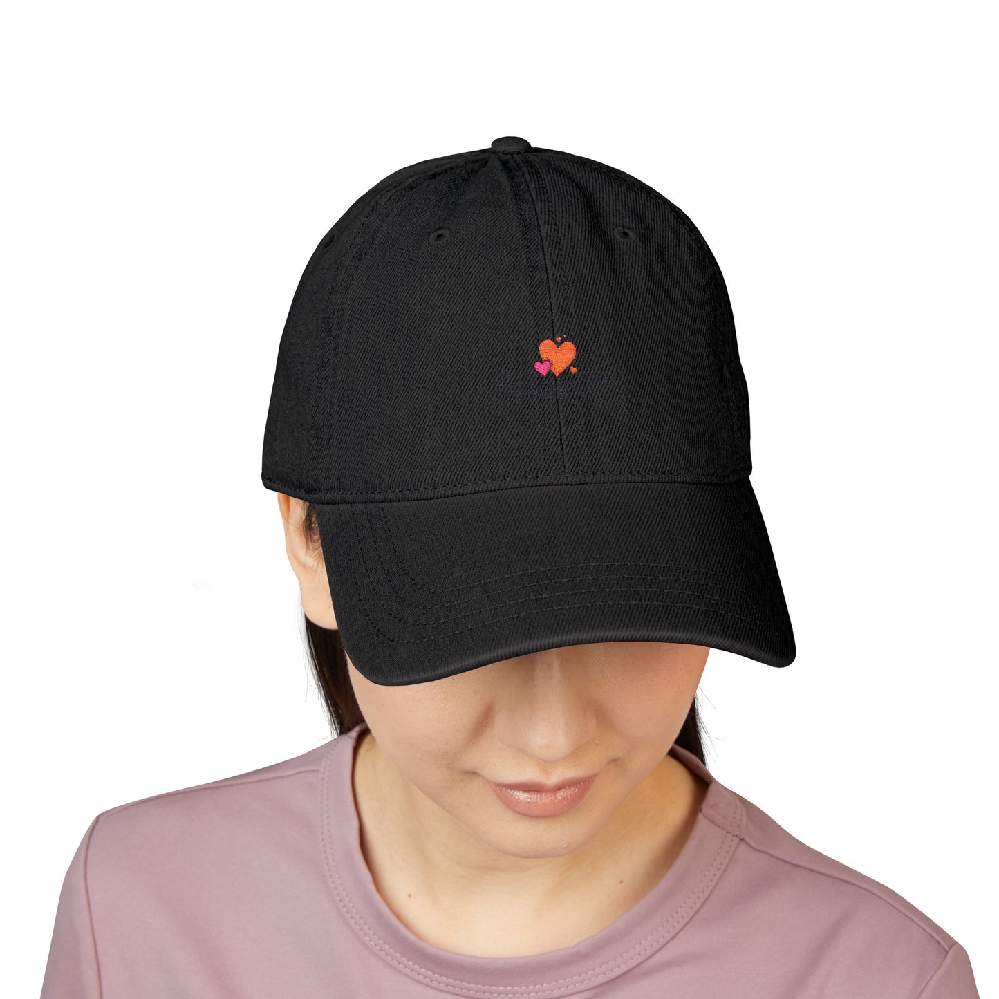 Embroidered Bear Denim Hat for Casual Style