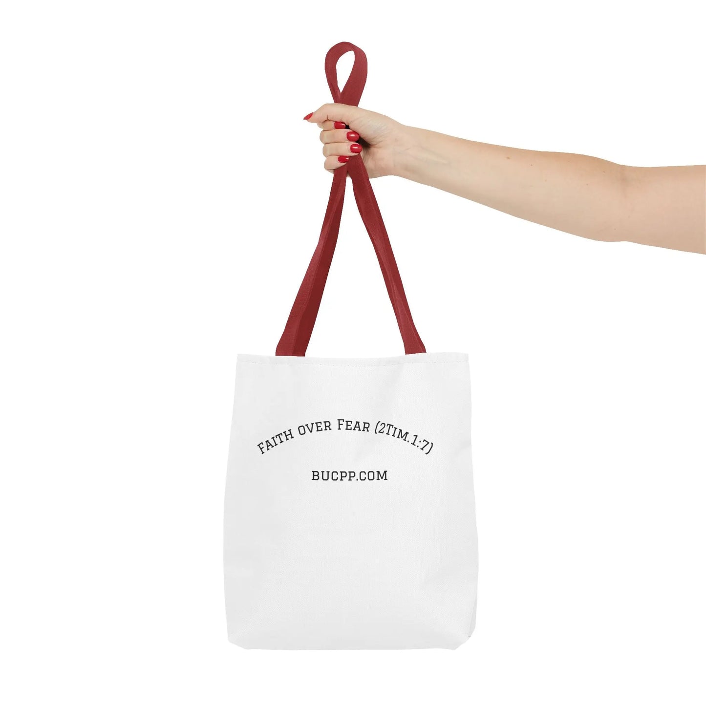 Faith Over Fear Tote Bag - Motivational Shopping Bag, Inspirational Gift, [...]