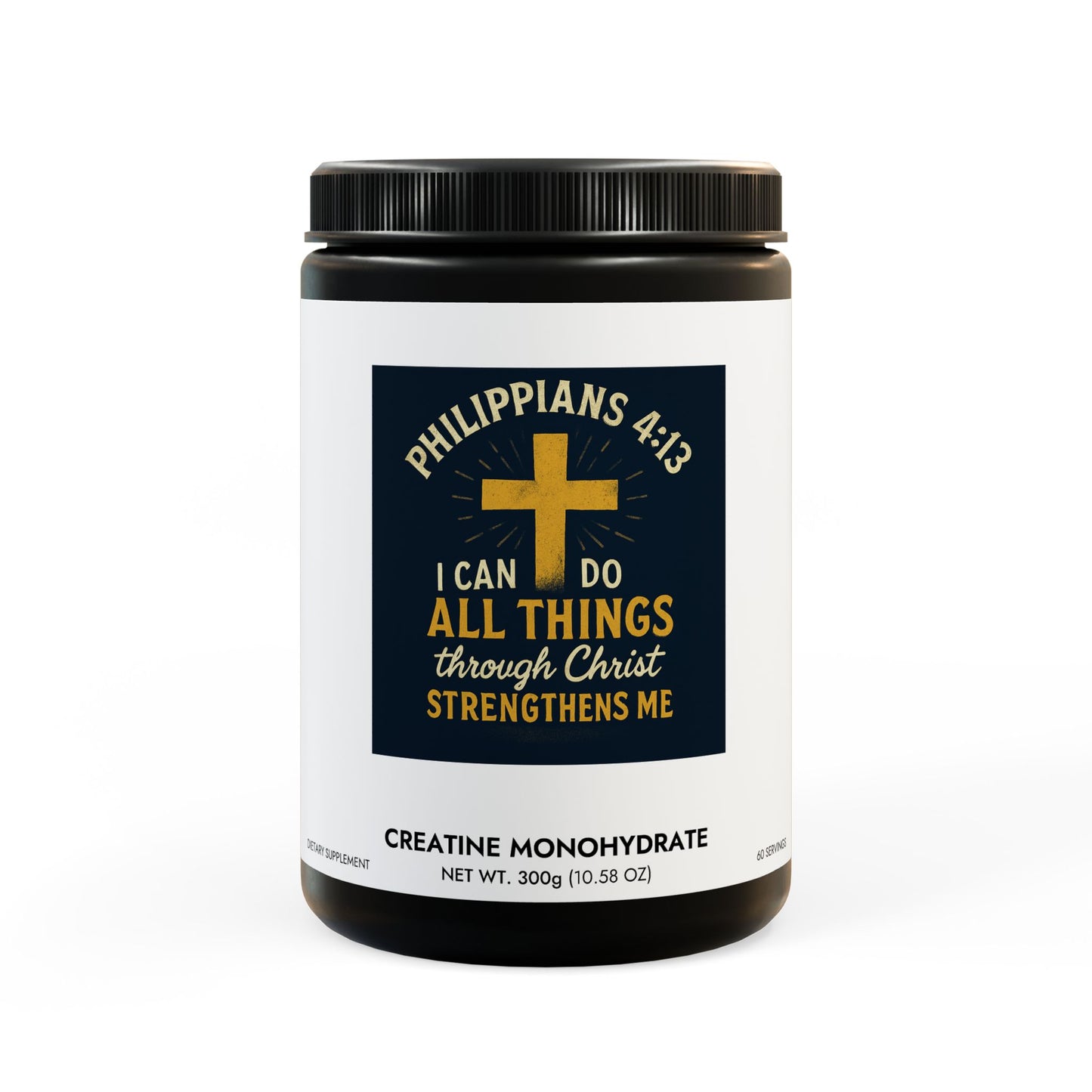 Creatine Monohydrate Supplement (300g, 10.58oz)