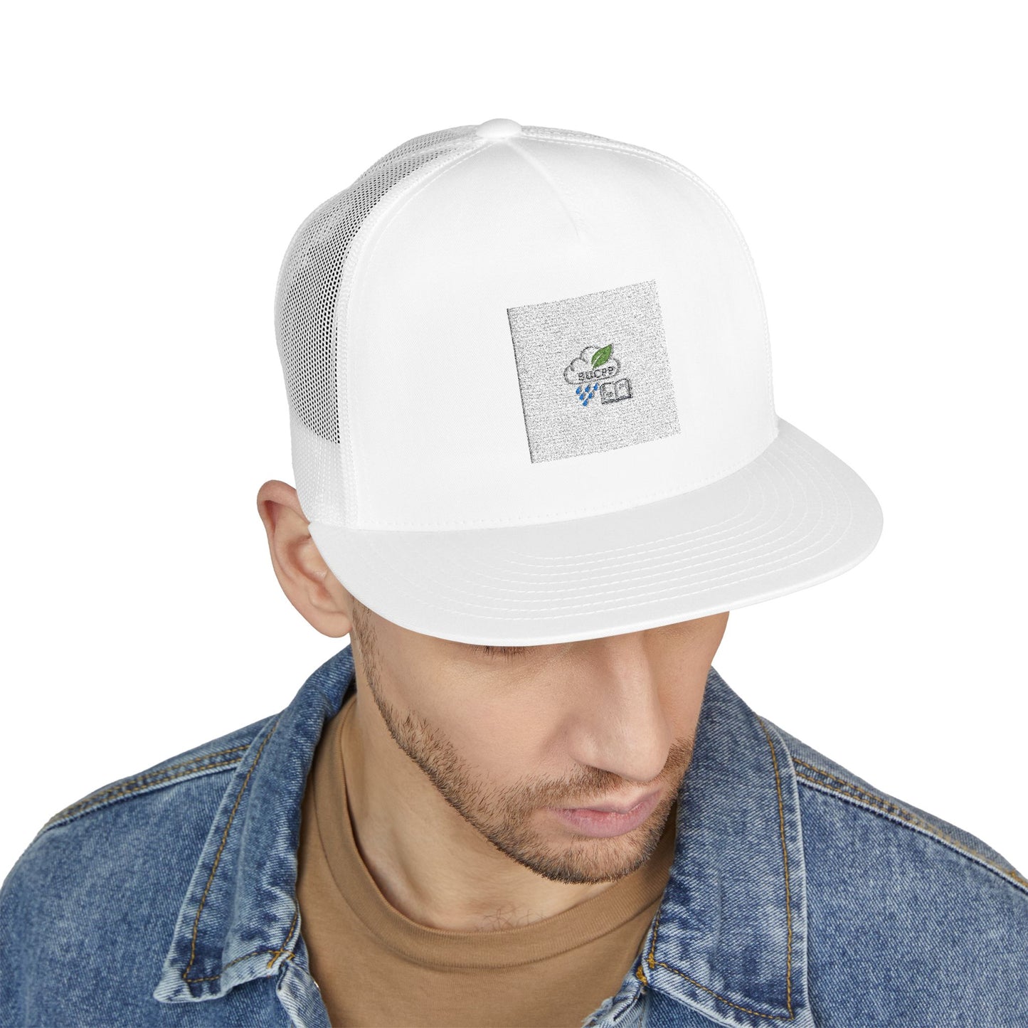 5 Panel Trucker Cap (Embroidery)