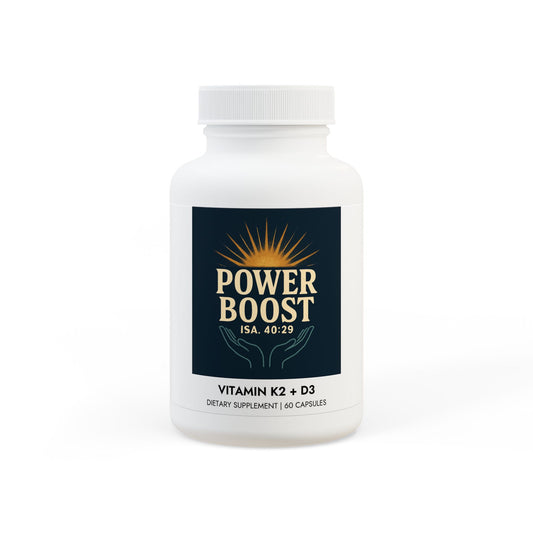 Vitamin K2 + D3 Supplement (60 Capsules)