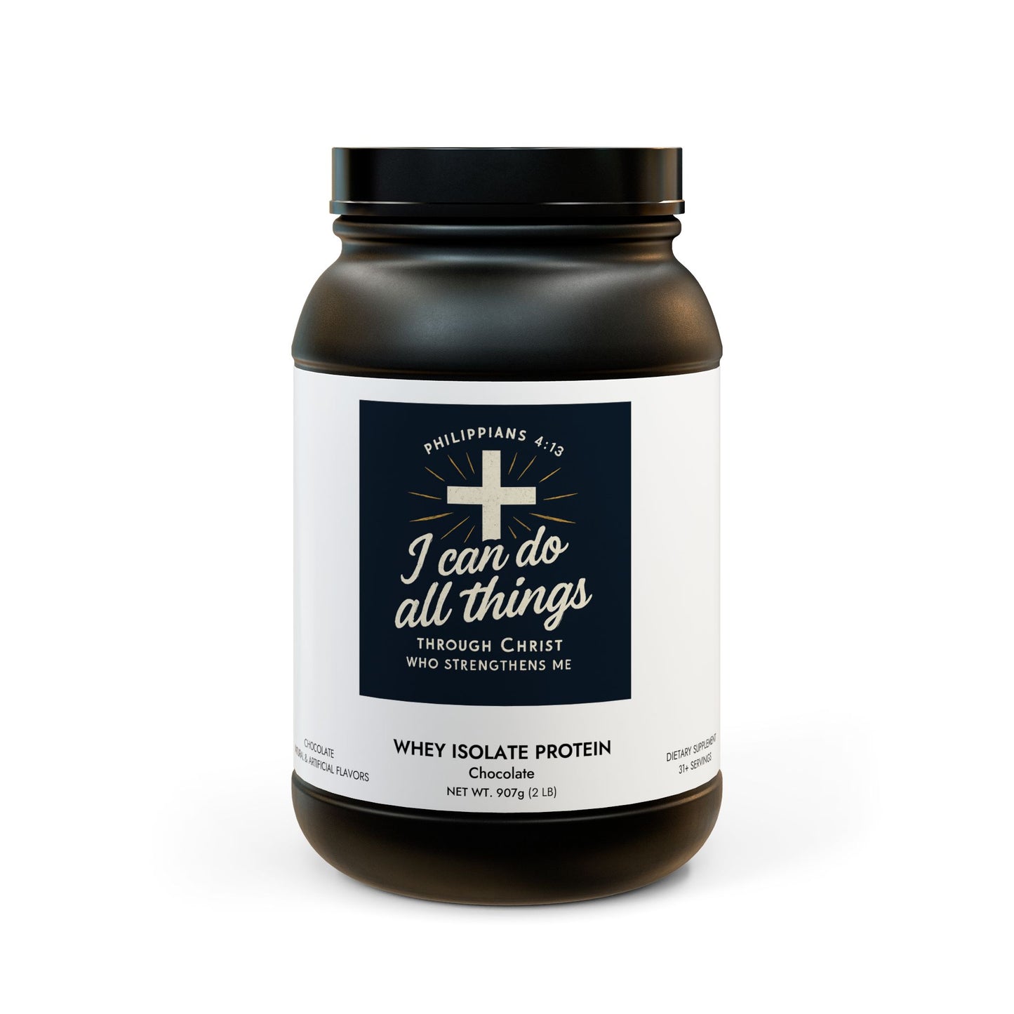 Whey Isolate Protein Supplement (907g, 2lb)