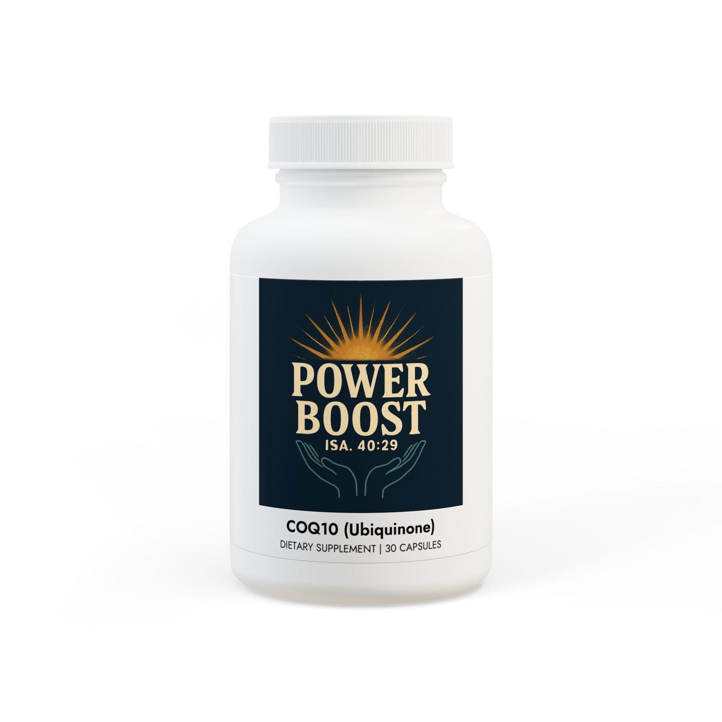 CoQ10 (Ubiquinone) Supplement (30 Capsules)