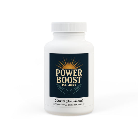 CoQ10 (Ubiquinone) Supplement (30 Capsules)