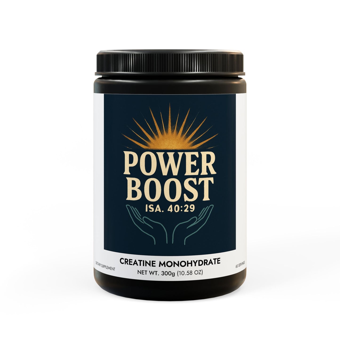 Creatine Monohydrate Supplement (300g, 10.58oz)