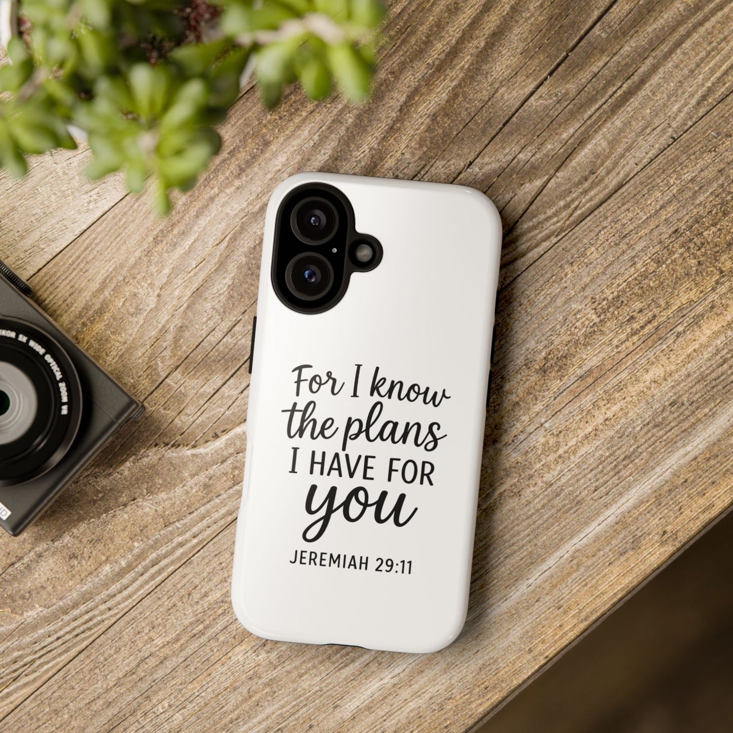 Inspirational Phone Case, Motivational Tech Accessory, Gift for Friends, Faith-Based Gift, Personalized Phone Cover