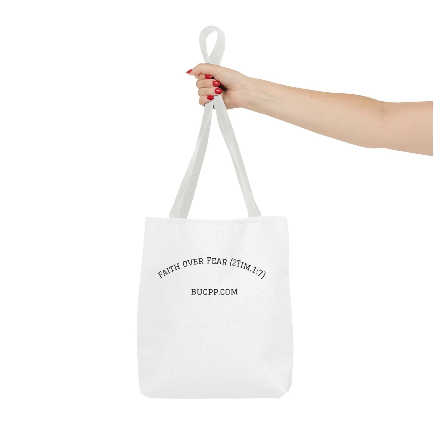 Faith Over Fear Tote Bag - Motivational Shopping Bag, Inspirational Gift, [...]