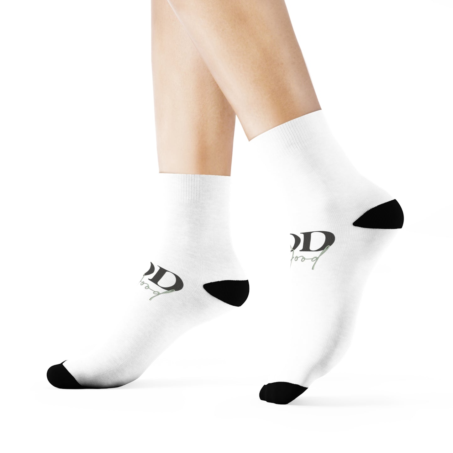 Inspirational Crew Socks - 'God is Good'