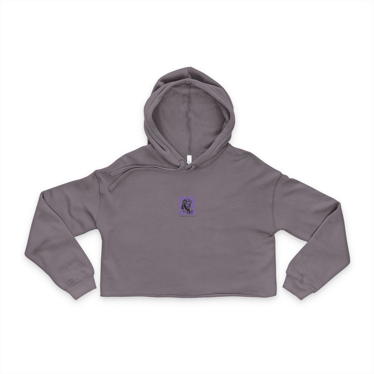 Stylish Women's Cropped Hoodie with Unique Design