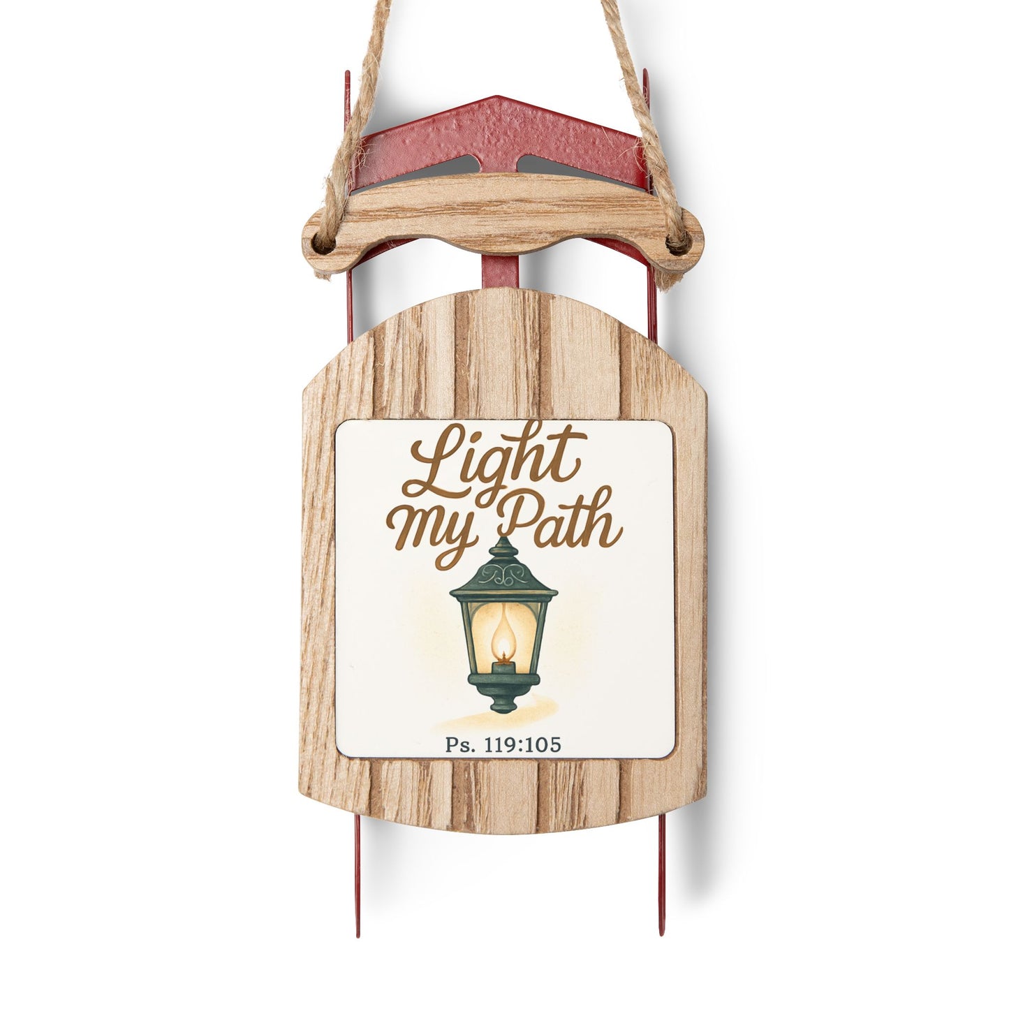 Rustic Sled Ornaments, Holiday Decor, Christmas Tree Decor, Unique Gifts, Winter Wonderland Decor, Handmade Ornaments