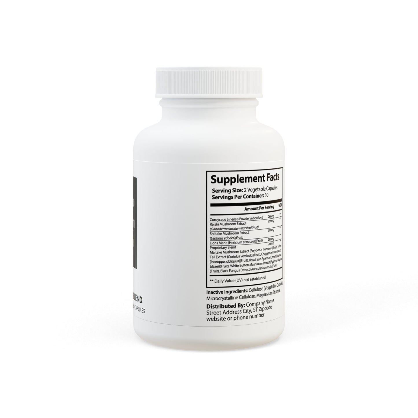 Mushroom Blend Supplement (60 Capsules)