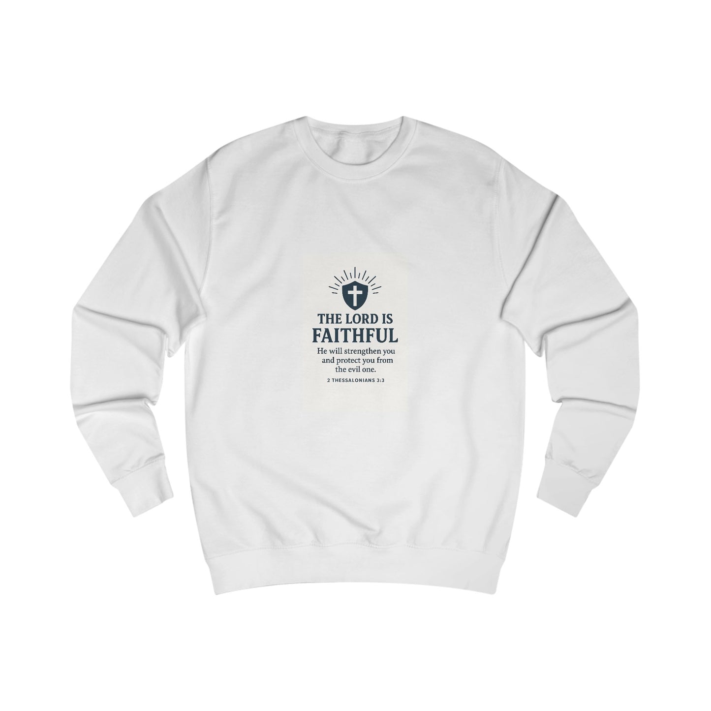 Faithful Unisex Sweatshirt - Inspirational Gift, Cozy Layer, Faith-Based Apparel, Church Wear, Everyday Comfort