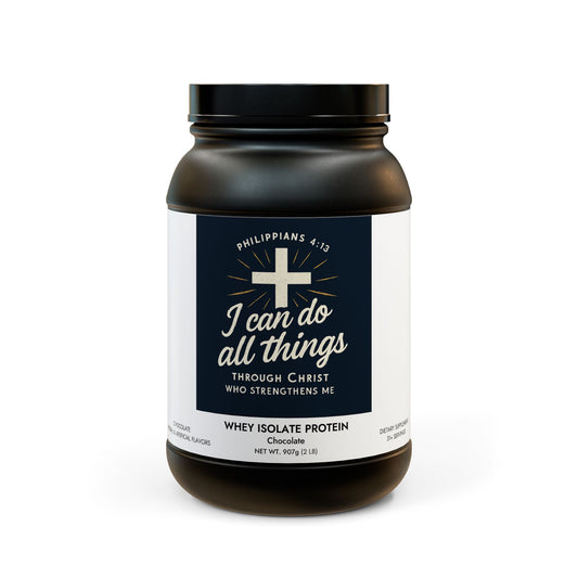 Whey Isolate Protein Supplement (907g, 2lb)