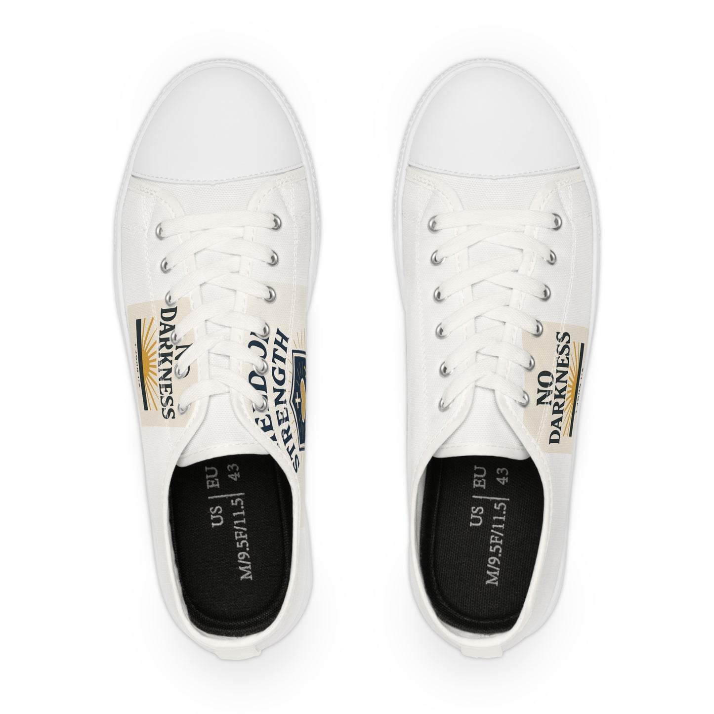 Uplifting Men's Low Top Sneakers | Inspirational Footwear, Casual Shoes, Everyday Style, Unique Gifts, Comfort Sneakers