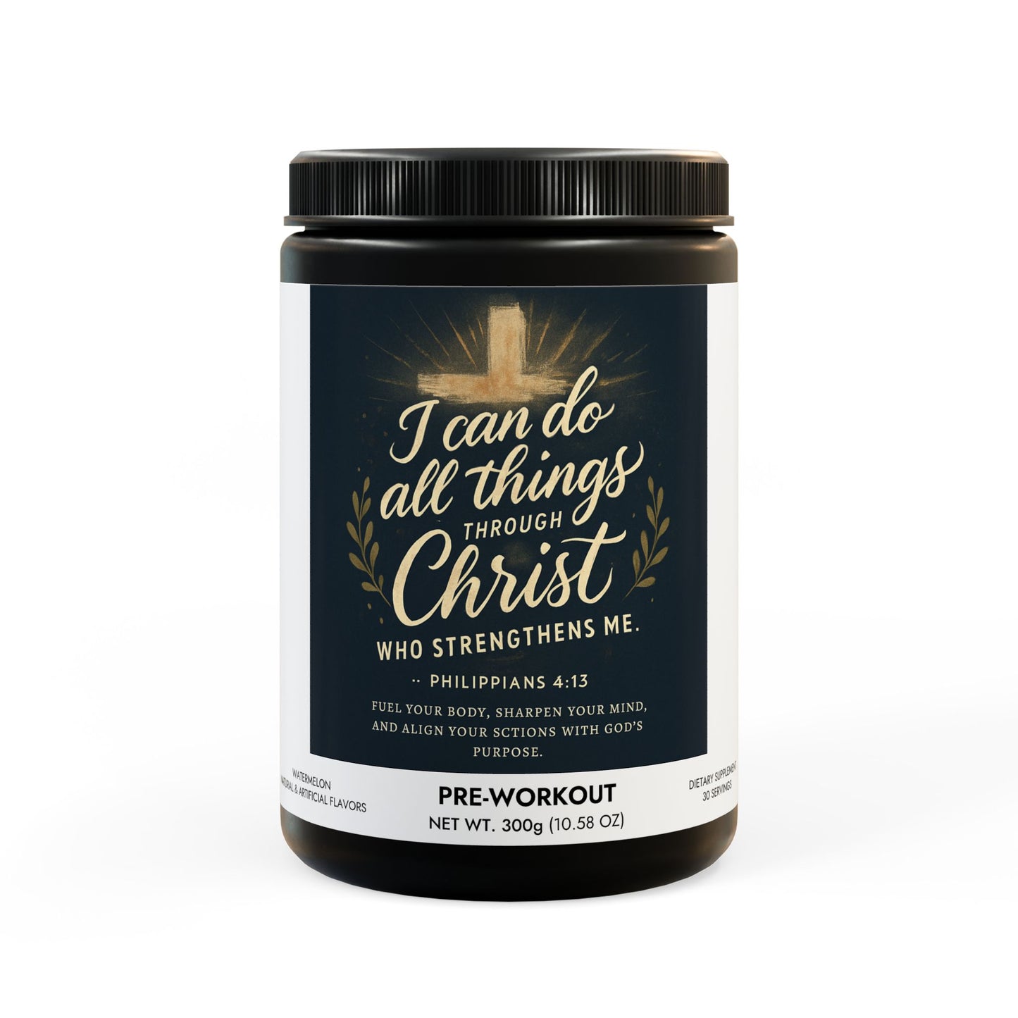 Pre-Workout Supplement, Watermelon (300g, 10.58oz)