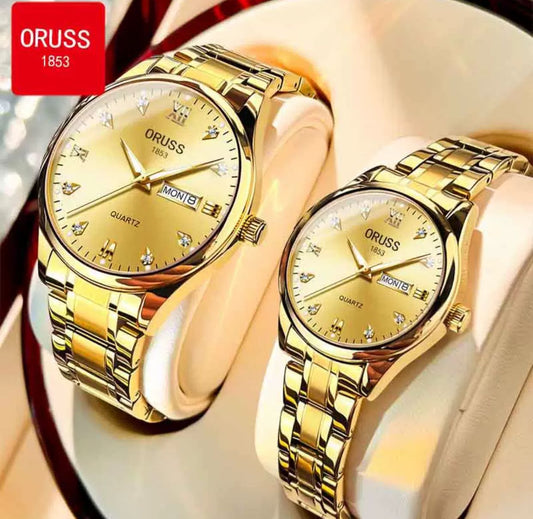 🏆🏆RESTOCKED 🔔  ORUSS COUPLE WATCHES