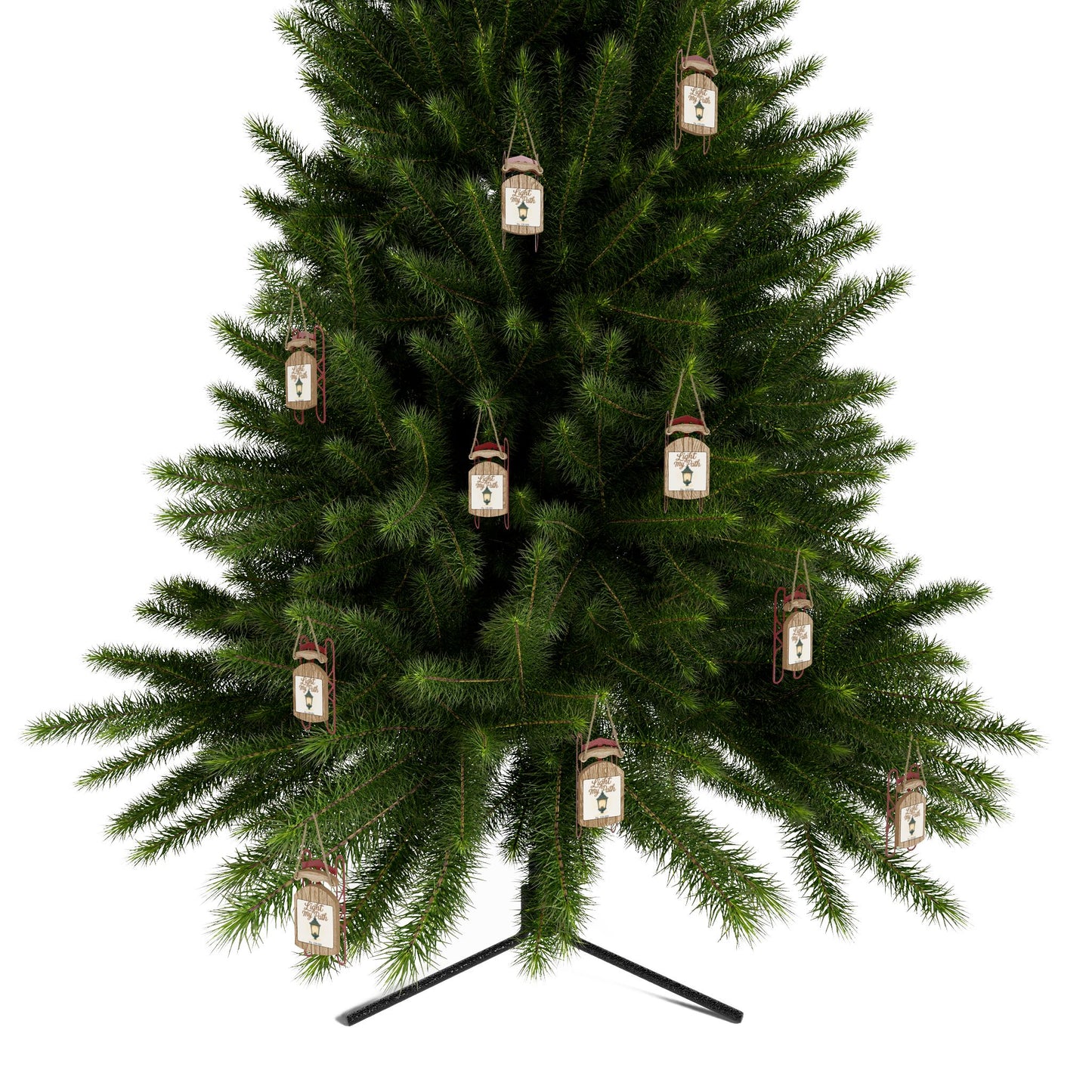 Rustic Sled Ornaments, Holiday Decor, Christmas Tree Decor, Unique Gifts, Winter Wonderland Decor, Handmade Ornaments