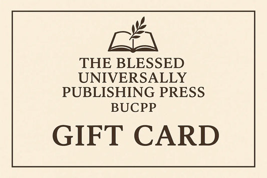BUCPP Gift Card – The Gift of Publishing, Inspiration & Creativity