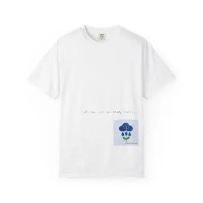 Garment-Dyed T-Shirt with Inspirational Quote, Casual Wear, Unisex [...]